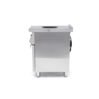 Maxima Inductie Wokbrander 700 - &Oslash; 28 cm - 5000W - met Onderstel