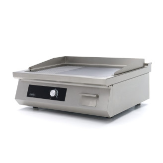 Maxima Inductie Grillplaat 700 - Glad en Gegroefd - 5000W - Dubbel