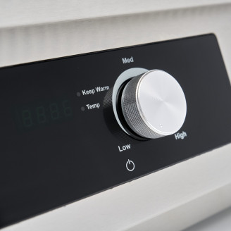 Maxima Inductie Grillplaat 700 - Glad en Gegroefd - 5000W - Dubbel