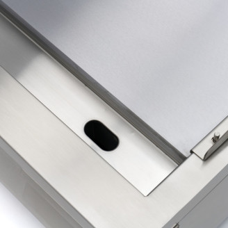 Maxima Inductie Grillplaat 700 - Glad en Gegroefd - 5000W - Dubbel