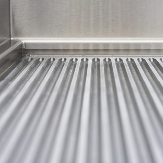 Maxima Inductie Grillplaat 700 - Glad en Gegroefd - 5000W - Dubbel