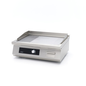 Maxima Inductie Grillplaat 700 - Glad en Gegroefd - 5000W - Dubbel