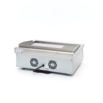 Maxima Inductie Grillplaat 700 - Glad en Gegroefd - 5000W - Dubbel