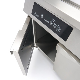 Maxima Inductie Grillplaat 700 - Glad en Gegroefd - 10000W - Dubbel