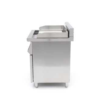Maxima Inductie Grillplaat 700 - Glad en Gegroefd - 10000W - Dubbel