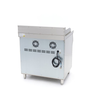 Maxima Inductie Grillplaat 700 - Glad en Gegroefd - 10000W - Dubbel