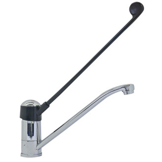 Monobloc mengkraan met kunststof elleboog bediening, 300mm