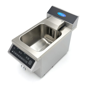 Maxima Frituurpan - 8 L - 1 Mand - Liftsysteem - met Tapkraan