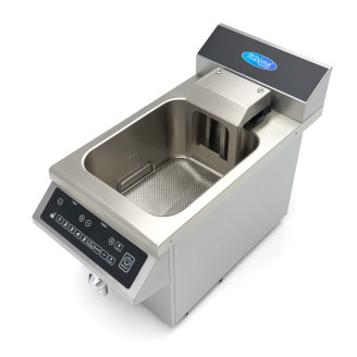 Maxima Frituurpan - 8 L - 1 Mand - Liftsysteem - met Tapkraan