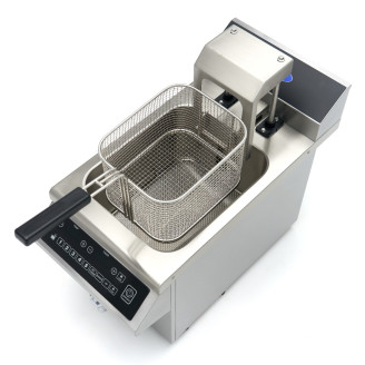 Maxima Frituurpan - 8 L - 1 Mand - Liftsysteem - met Tapkraan