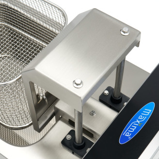Maxima Frituurpan - 8 L - 1 Mand - Liftsysteem - met Tapkraan