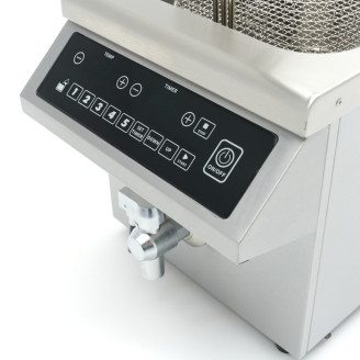 Maxima Frituurpan - 8 L - 1 Mand - Liftsysteem - met Tapkraan