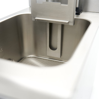 Maxima Frituurpan - 8 L - 1 Mand - Liftsysteem - met Tapkraan