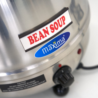 Maxima Soepketel - 10 L - Uitneembare binnenpan - Rvs - met Lepeluitsparing