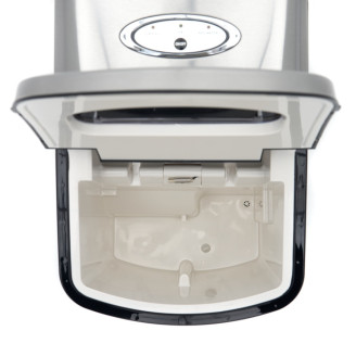 Maxima IJsblokjesmachine - 10-12 Kg/Dag- Holle IJsblokjes - Luchtgekoeld - Zilver
