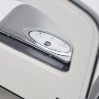Maxima IJsblokjesmachine - 10-12 Kg/Dag- Holle IJsblokjes - Luchtgekoeld - Zilver