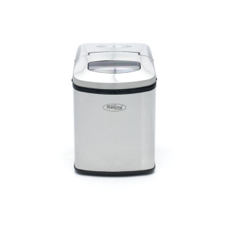 Maxima IJsblokjesmachine - 10-12 Kg/Dag- Holle IJsblokjes - Luchtgekoeld - Zilver