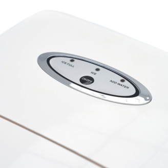 Maxima IJsblokjesmachine - 10-12 Kg/Dag- Holle IJsblokjes - Luchtgekoeld - Wit