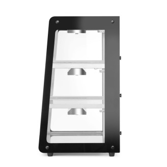 Hendi opzet warmhoudvitrine Zwart - 472x447x(H)775mm