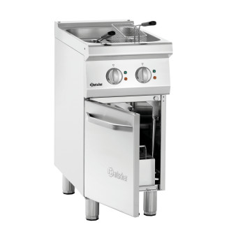 Bartscher elektrische friteuse, 2 binnenpannen, 286925
