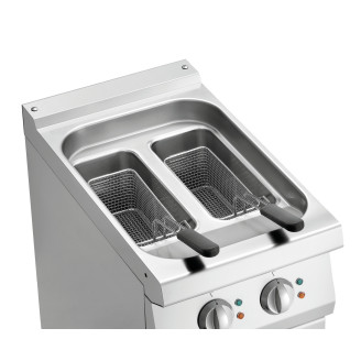 Bartscher elektrische friteuse, 2 binnenpannen, 286925