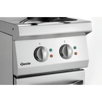 Bartscher elektrische friteuse, 2 binnenpannen, 286925
