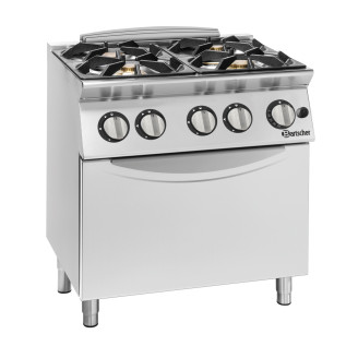Bartscher Gasfornuis 900 4 branders GBO