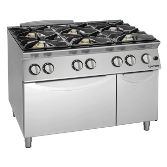 Bartscher Gasfornuis 900 6 branders GBO