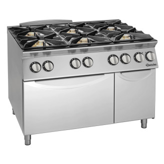 Bartscher Gasfornuis 900 6 branders EBO