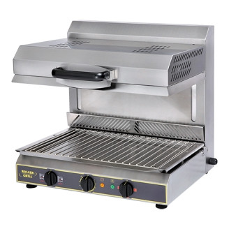 Rollergrill Elektrische 2-zones keramische salamander