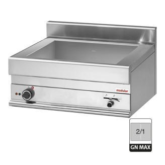 Modular Elektrische bain-marie - topunit, 2/1 GN
