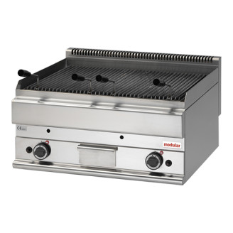 Modular Gas lavasteengrill - topunit