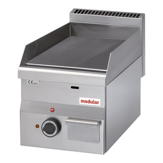 Modular 600 bak-/grillplaat glad elektrisch - tafelmodel