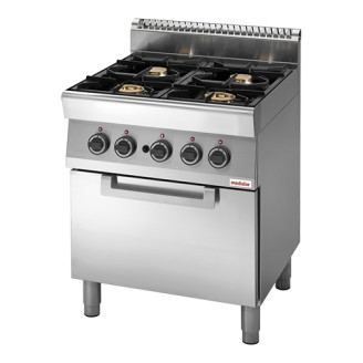 Modular Gas 4-pits fornuis - gas oven
