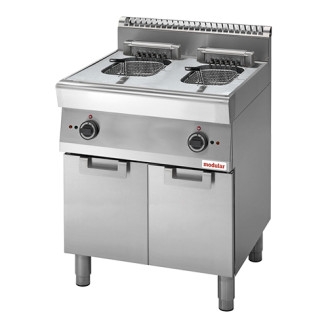 Modular Elektrische friteuse - met deuren, 2x 10 liter