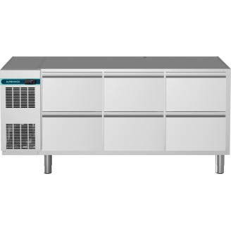 Alpeninox koelwerkbank, 3 compartimenten CLM 650 3-7051