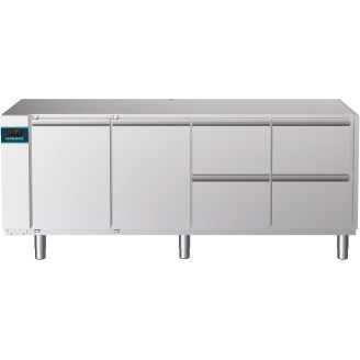 NordCap koelwerkbank, 4 compartimenten CLO 650 4-7031