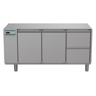 NordCap koelwerkbank, 3 compartimenten CRIO HPO 3-7011