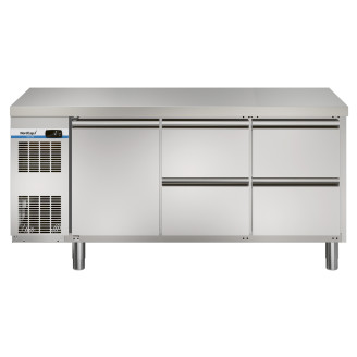 NordCap COOL-LINE koelwerkbank (3 compartimenten) KT-CL 1695 1T 4Z