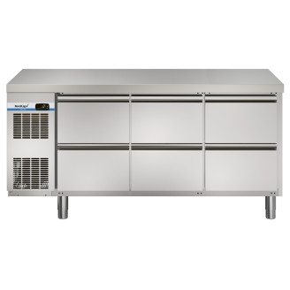 NordCap COOL-LINE koelwerkbank (3 compartimenten) KT-CL 1695 6Z