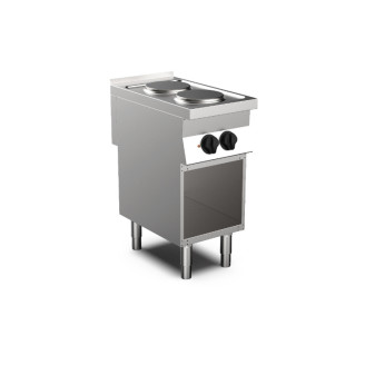 Mareno m0-700 line kooktoestel 2 ronde kookplaten - 40cm
