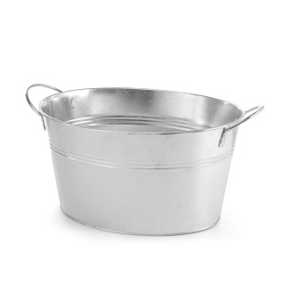 Hendi Ijsemmer 18 Liter | Gegalvaniseerd Staal | 400x330x(H)220mm