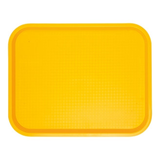 CaterChef Dienblad polypropyleen geel - 45,5x35,5 cm