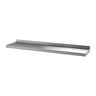 Gastro-inox RVS wandplank 900(l)x400(d)mm