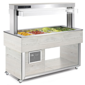 NordCap saladebar TR-GREEN 4/1