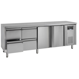 NordCap COOL-LINE koelwerkbank KTM 4 - 2T 4Z GN 1/1 - 336L