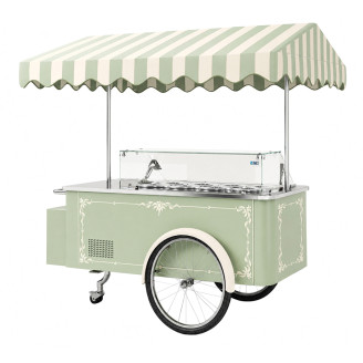 Isa consumptie-ijs wagen CARRETTINO CARAPINE NEW PISTAZIE