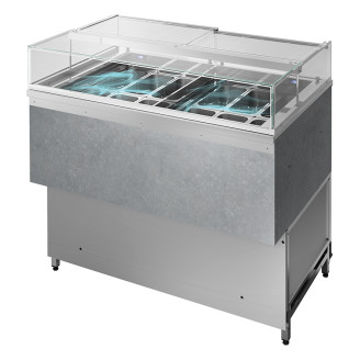 Isa consumptie-ijs vitrine DLT 80 VG TB/TN