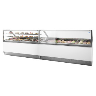 Isa consumptie-ijs vitrine MILLENNIUM 2.0 GE DT 220 H117