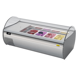 NordCap aanrecht ijsvitrine MICROGEL 4
